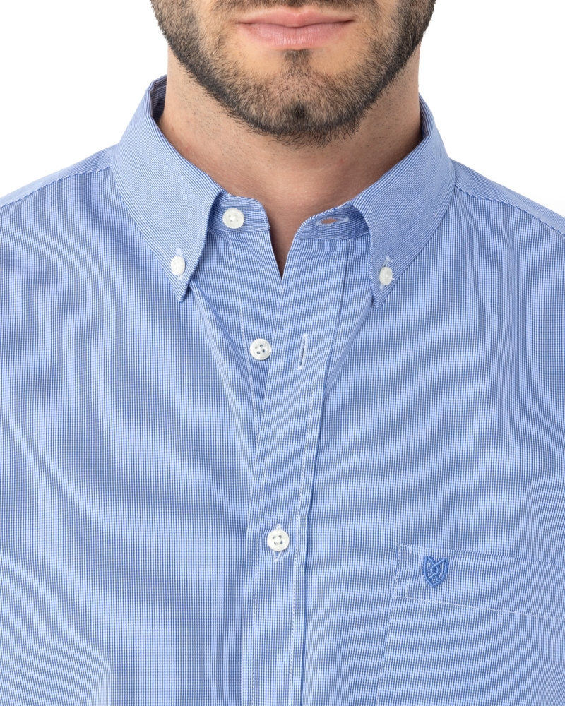 ΠΟΥΚΑΜΙΣΟ ΠΟΠΛΙΝΑ REGULAR ΓΑΛΑΖΙΟ