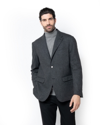 ΑΝΔΡΙΚΟ ΣΑΚΑΚΙ TWEED REGULAR FIT thumb