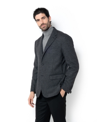 ΑΝΔΡΙΚΟ ΣΑΚΑΚΙ TWEED REGULAR FIT thumb