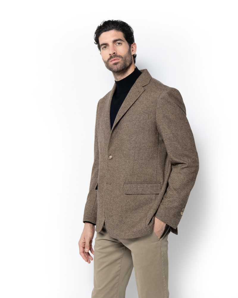 ΑΝΔΡΙΚΟ ΣΑΚΑΚΙ TWEED REGULAR FIT