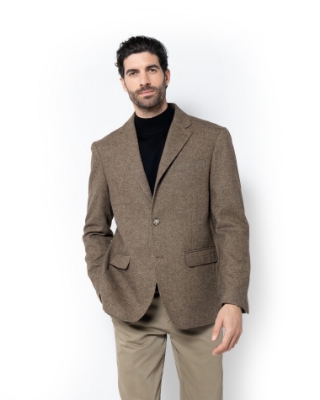 ΑΝΔΡΙΚΟ ΣΑΚΑΚΙ TWEED REGULAR FIT thumb