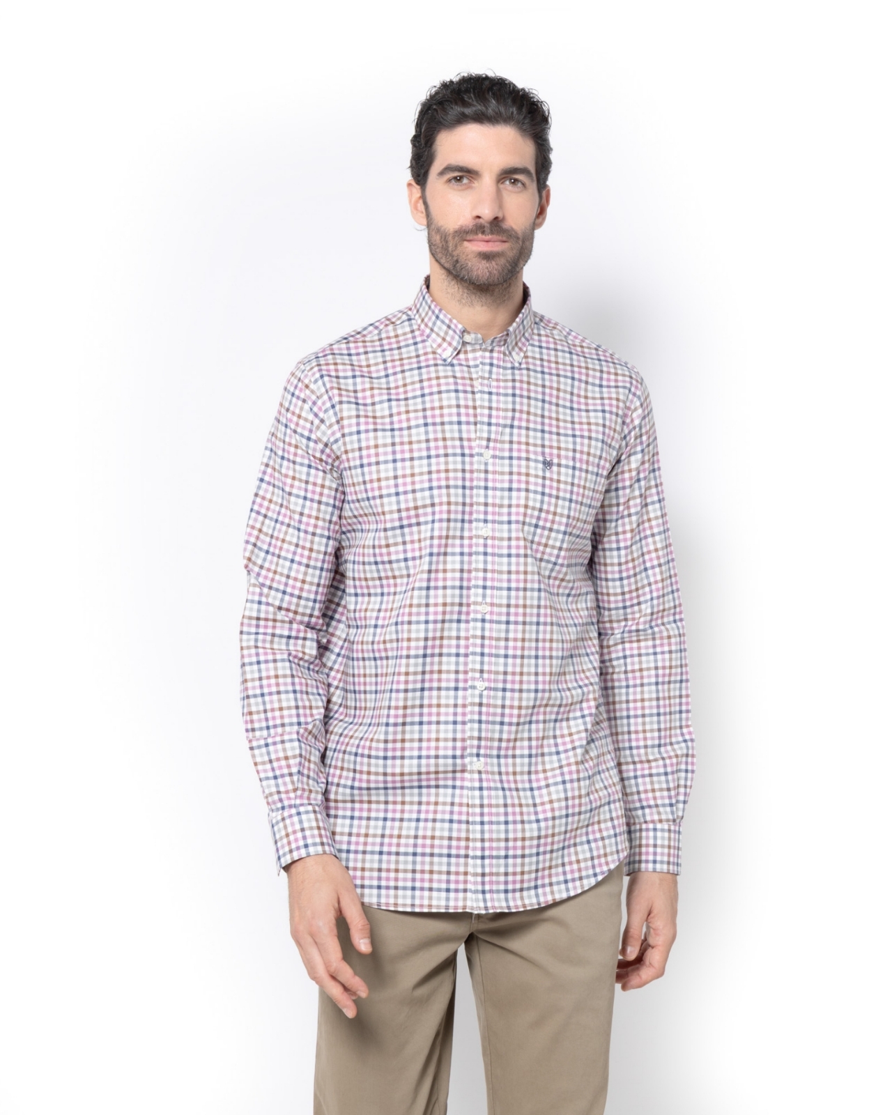 ΑΝΔΡΙΚΟ ΠΟΥΚΑΜΙΣΟ TWILL ΚΑΡΟ