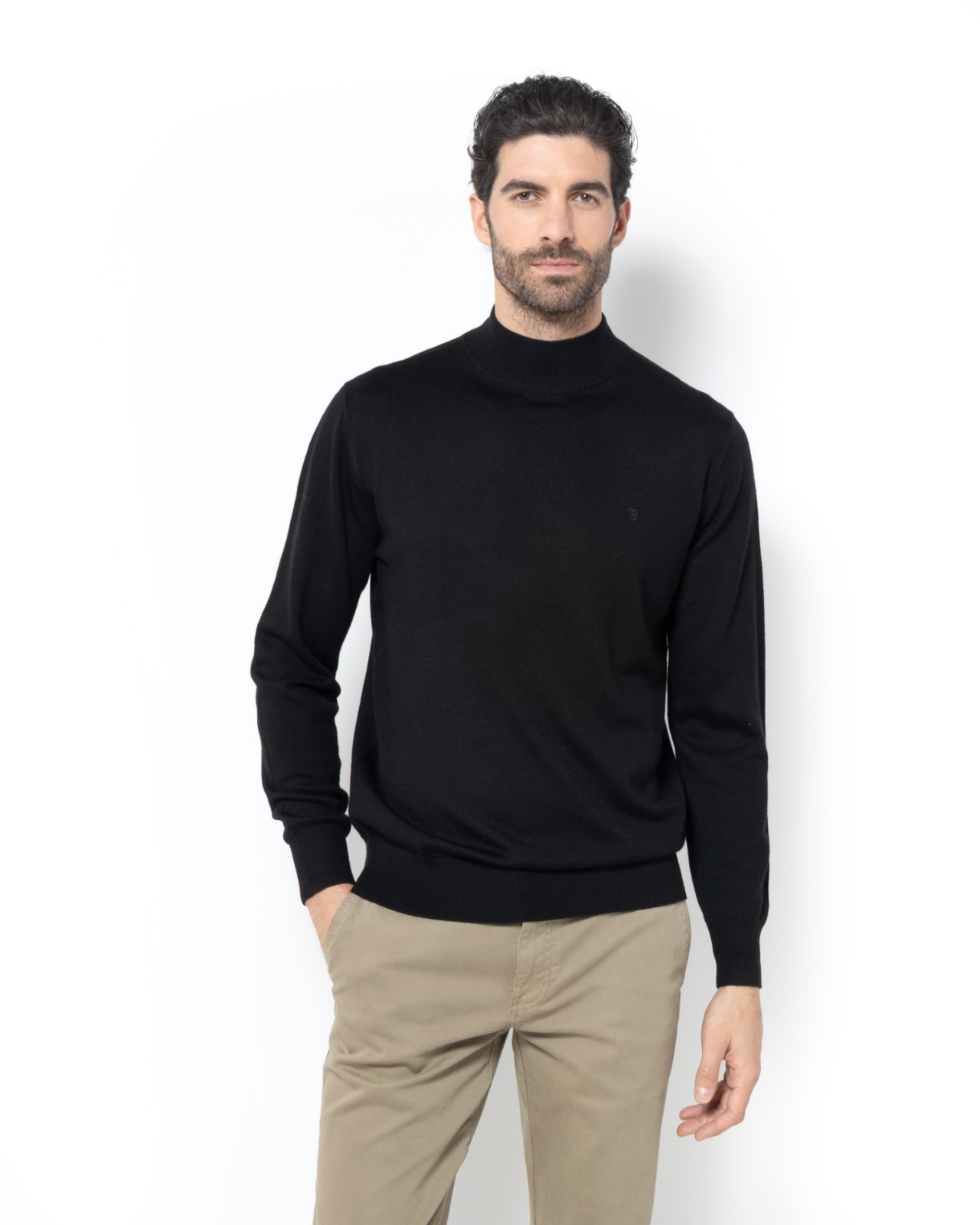 	ΠΛΕΚΤΟ MERINO ΛΟΥΠΕΤΟ ΜΑΥΡΟ