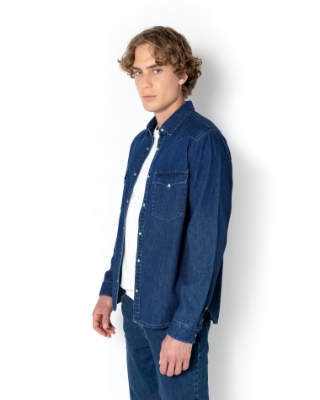 ΠΟΥΚΑΜΙΣΟ DENIM REGULAR FIT thumb