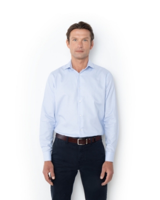 ΠΟΥΚΑΜΙΣΟ ΓΑΛΑΖΙΟ CUSTOM FIT thumb