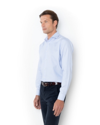 ΠΟΥΚΑΜΙΣΟ ΓΑΛΑΖΙΟ CUSTOM FIT thumb