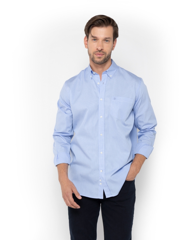 BIG & TALL ΠΟΥΚΑΜΙΣΟ ΚΑΡΟ ΠΟΠΛΙΝΑ