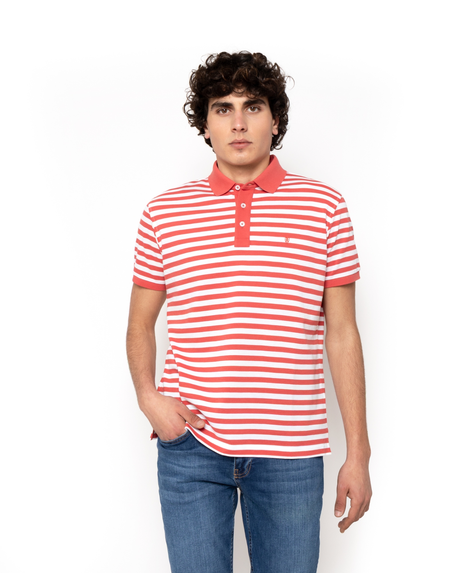 	ΑΝΔΡΙΚΟ POLO PIQUE ΡΙΓΕΣ