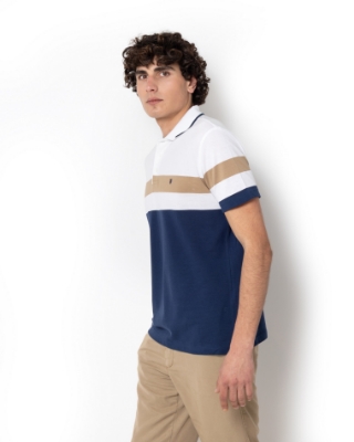	ΑΝΔΡΙΚΟ POLO PIQUE ΡΙΓΕΣ thumb