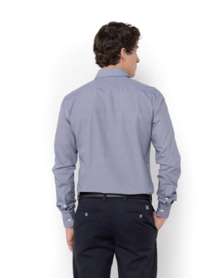 ΠΟΥΚΑΜΙΣΟ DIGITAL PRINT ΠΟΠΛΙΝΑ SLIM FIT thumb