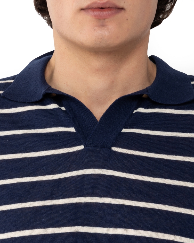 ΑΝΔΡΙΚΟ POLO ΚΝΙΤ ΡΙΓΕ