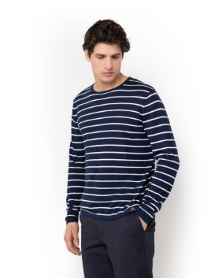 ΑΝΔΡΙΚΟ T-SHIRT ΠΛΕΚΤΟ ΡΙΓΕΣ  thumb