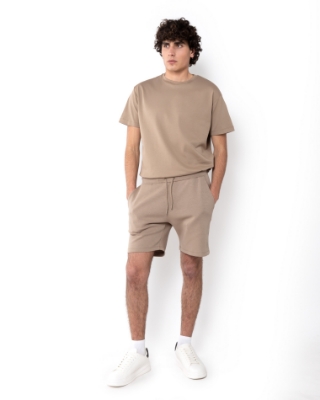 ΑΝΔΡΙΚΗ ΒΕΡΜΟΥΔΑ SWEAT ΣΚΟΥΡΟ ΜΠΕΖ thumb