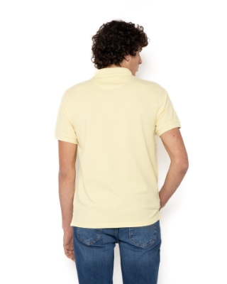 POLO PIQUE REGULAR FIT ΚΙΤΡΙΝΟ thumb