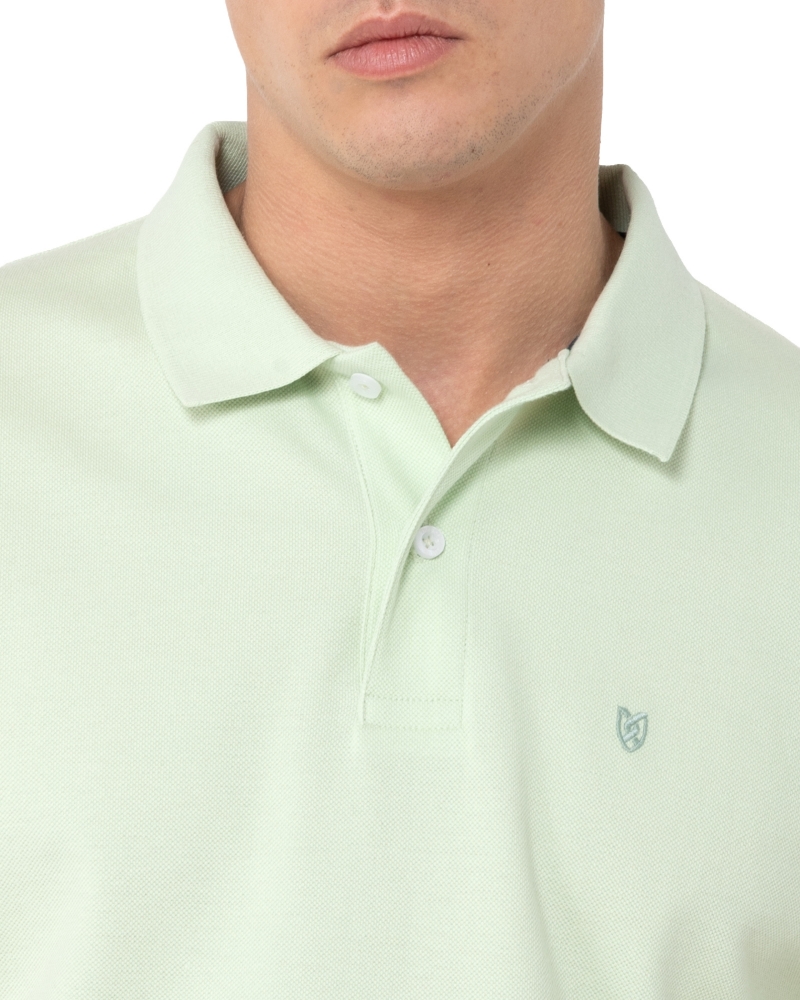 POLO PIQUE REGULAR FIT ΒΕΡΑΜΑΝ