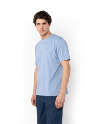 ΑΝΔΡΙΚΟ T-SHIRT REGULAR FIT  ΓΑΛΑΖΙΟ thumb