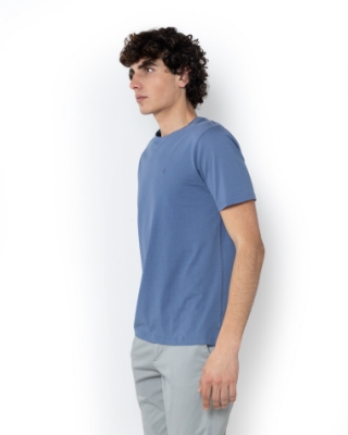 ΑΝΔΡΙΚΟ T-SHIRT REGULAR FIT ΜΠΛΕ thumb