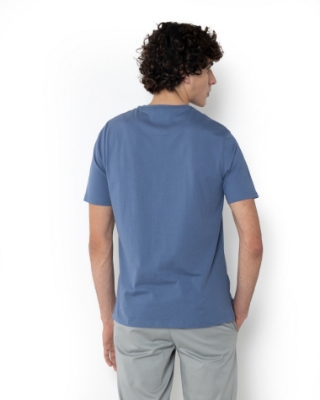 ΑΝΔΡΙΚΟ T-SHIRT REGULAR FIT ΜΠΛΕ thumb