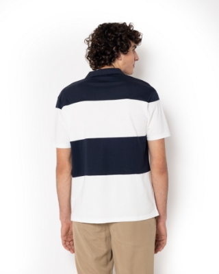 ΑΝΔΡΙΚΟ ΠΟΛΟ ΜΕ ΡΙΓΕΣ JERSEY  thumb