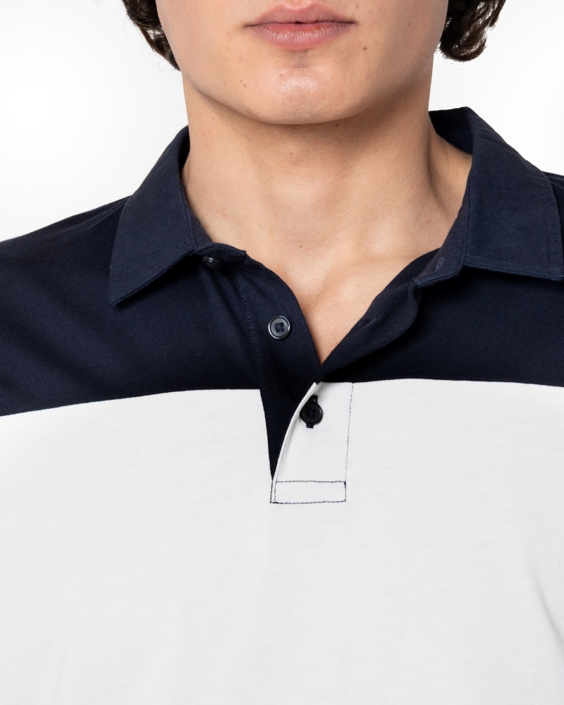 ΑΝΔΡΙΚΟ ΠΟΛΟ ΜΕ ΡΙΓΕΣ JERSEY 