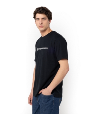 ΜΠΛΟΥΖΑ T-SHIRT REGULAR ΜΑΥΡΟ thumb