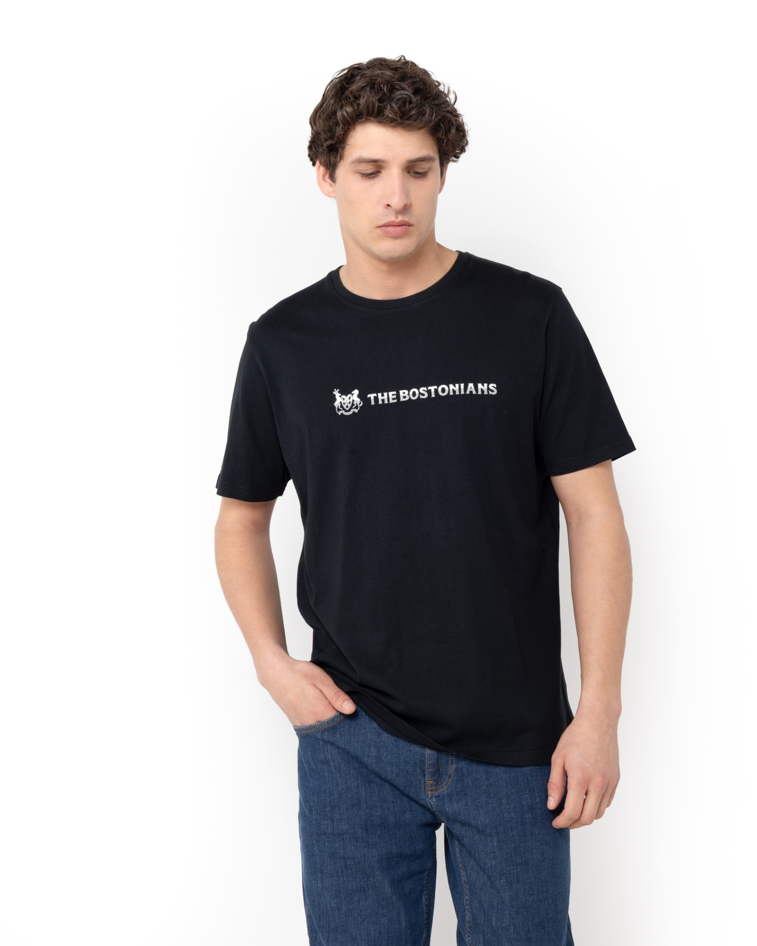 ΜΠΛΟΥΖΑ T-SHIRT REGULAR ΜΑΥΡΟ