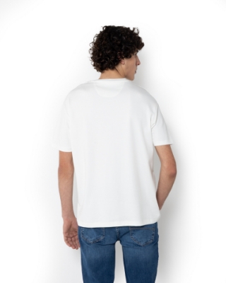 ΑΝΔΡΙΚΟ OVERSIZED T-SHIRT JERSEY ΛΕΥΚΟ thumb