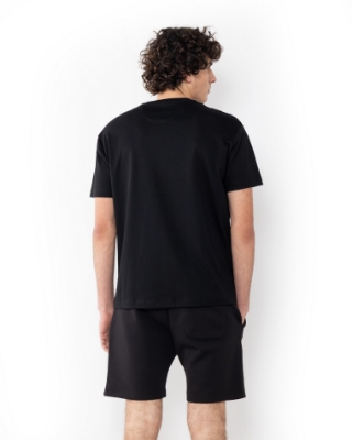 	ΑΝΔΡΙΚΟ OVERSIZED T-SHIRT JERSEY ΜΑΥΡΟ thumb