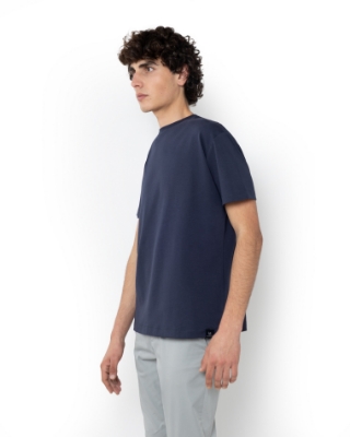 ΑΝΔΡΙΚΟ OVERSIZED T-SHIRT JERSEY ΜΠΛΕ thumb