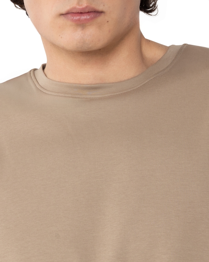 	ΑΝΔΡΙΚΟ OVERSIZED T-SHIRT JERSEY ΜΠΕΖ