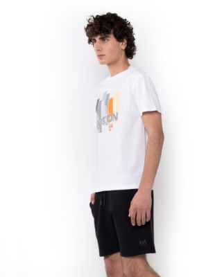 ΑΝΔΡΙΚΟ T-SHIRT BOSTON PRINT ΛΕΥΚΟ thumb