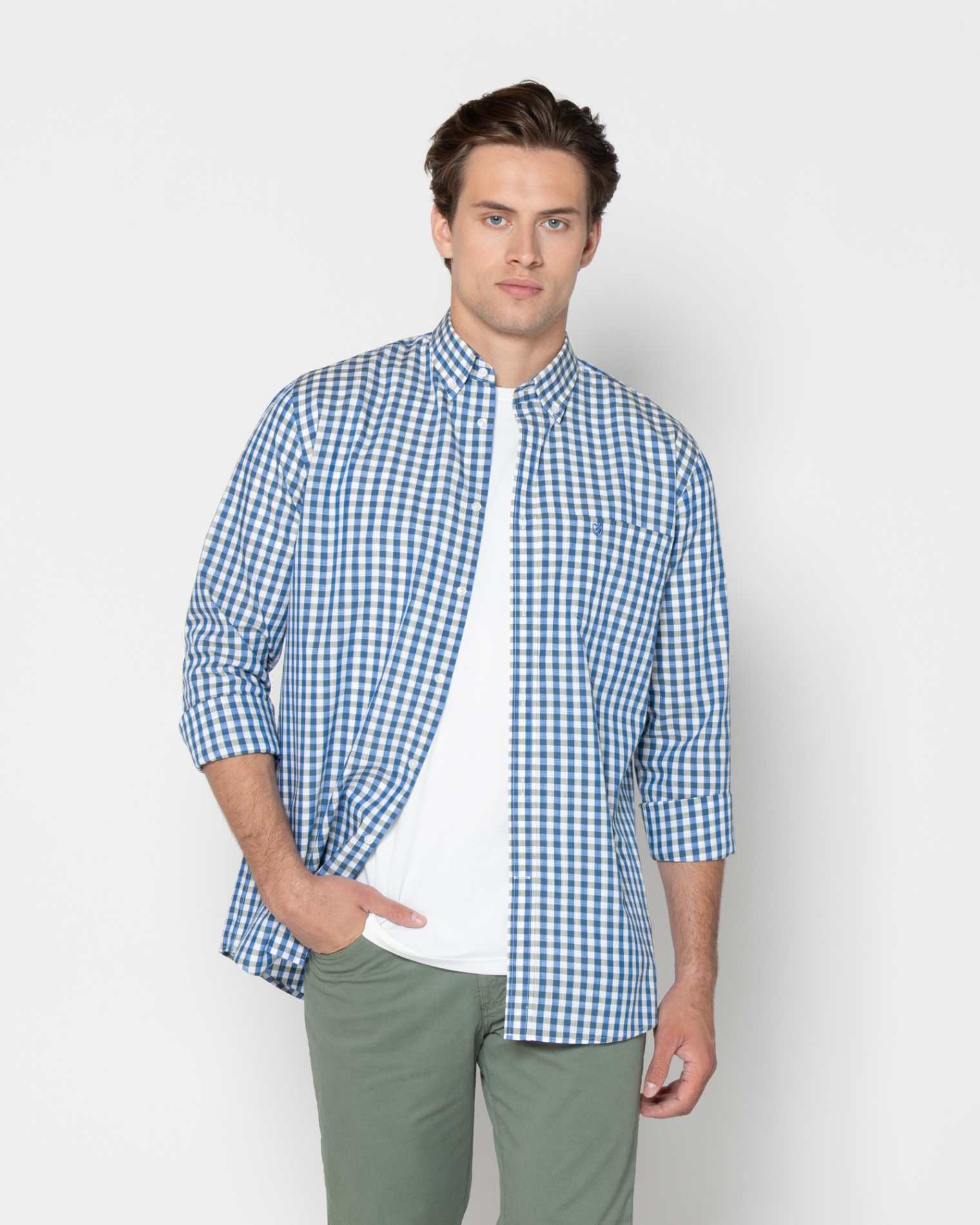 ΑΝΔΡΙΚΟ ΠΟΥΚΑΜΙΣΟ ΚΑΡΟ REGULAR FIT