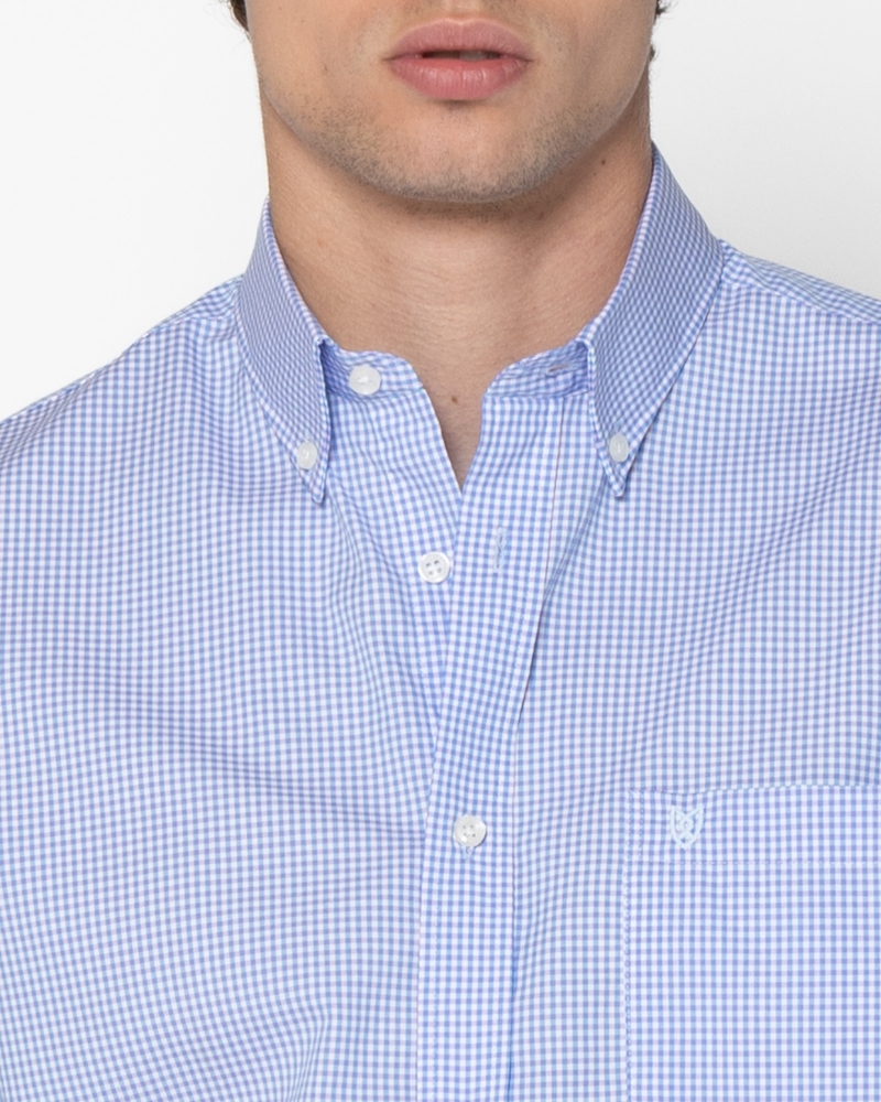 ΑΝΔΡΙΚΟ ΠΟΥΚΑΜΙΣΟ ΠΟΠΛΙΝΑ ΚΑΡΟ REGULAR FIT