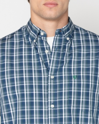 ΑΝΔΡΙΚΟ ΠΟΥΚΑΜΙΣΟ ΠΟΠΛΙΝΑ ΚΑΡΟ REGULAR FIT	 thumb