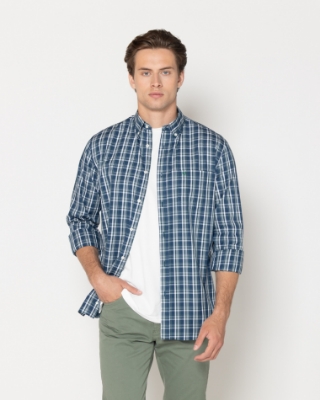 ΑΝΔΡΙΚΟ ΠΟΥΚΑΜΙΣΟ ΠΟΠΛΙΝΑ ΚΑΡΟ REGULAR FIT	 thumb