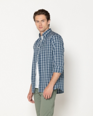 ΑΝΔΡΙΚΟ ΠΟΥΚΑΜΙΣΟ ΠΟΠΛΙΝΑ ΚΑΡΟ REGULAR FIT	 thumb