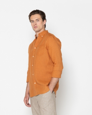 ΑΝΔΡΙΚΟ ΠΟΥΚΑΜΙΣΟ ΛΙΝΟ REGULAR FIT thumb