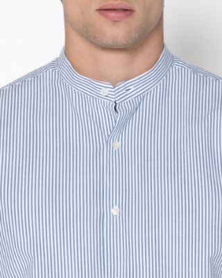 ΑΝΔΡΙΚΟ ΠΟΥΚΑΜΙΣΟ ΡΙΓΕ SEERSUCKER  thumb