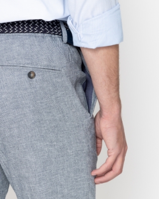 ΠΑΝΤΕΛΟΝΙ CHINOS ΛΙΝΟ ΒΑΜΒΑΚΙ  thumb