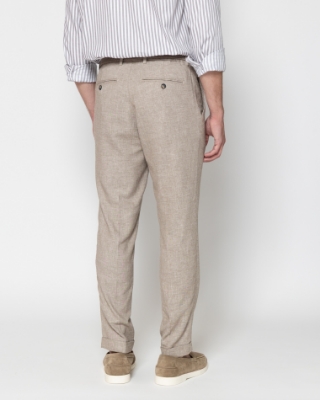 ΠΑΝΤΕΛΟΝΙ CHINOS ΛΙΝΟ ΒΑΜΒΑΚΙ REGULAR FIT thumb