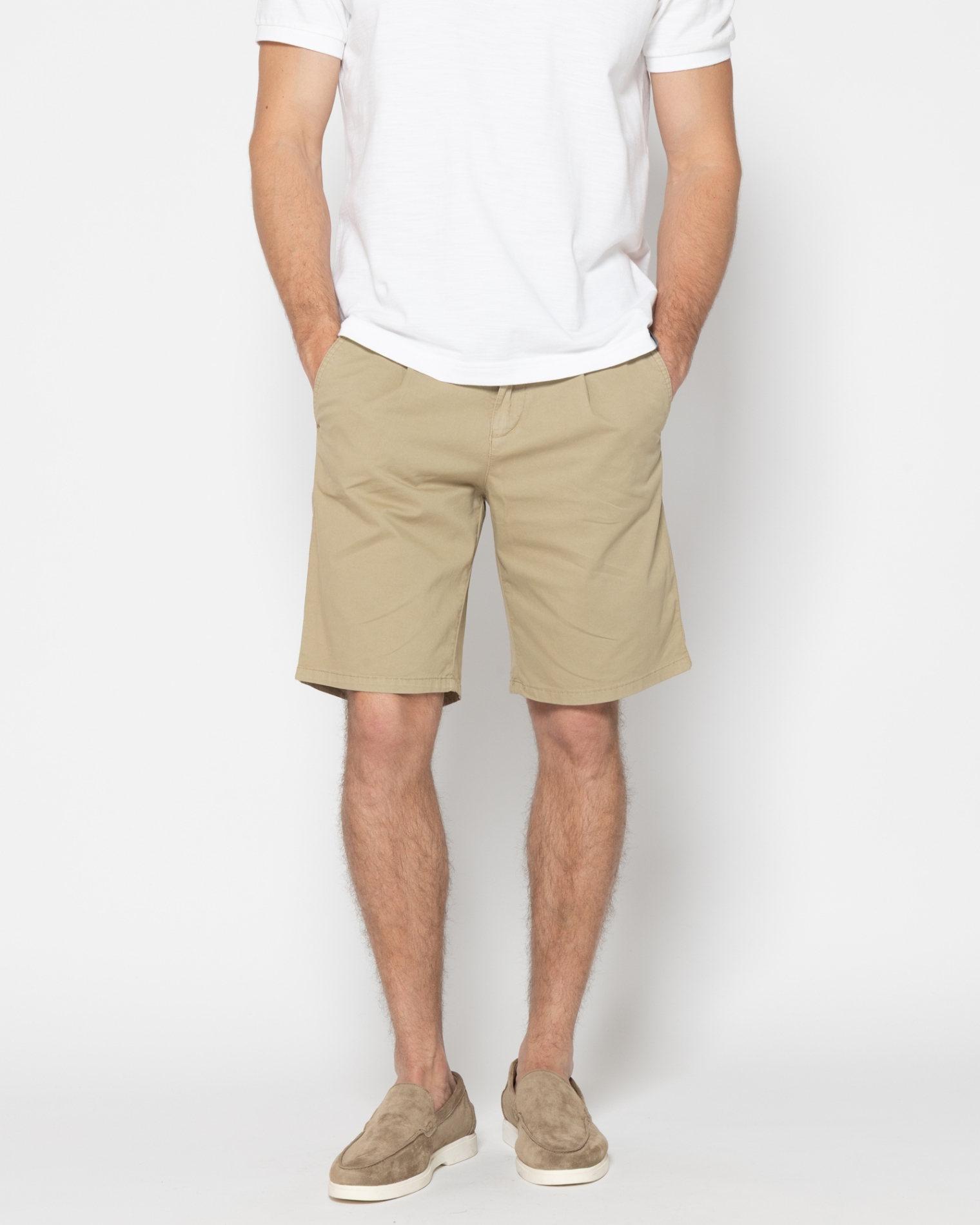 ΒΕΡΜΟΥΔΑ CHINOS ΕΛΑΣΤΙΚΗ ΜΕΣΗ 