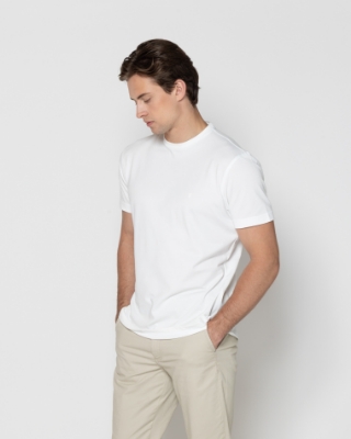 ΑΝΔΡΙΚΟ T-SHIRT PIQUE TECH ΛΕΥΚΟ thumb