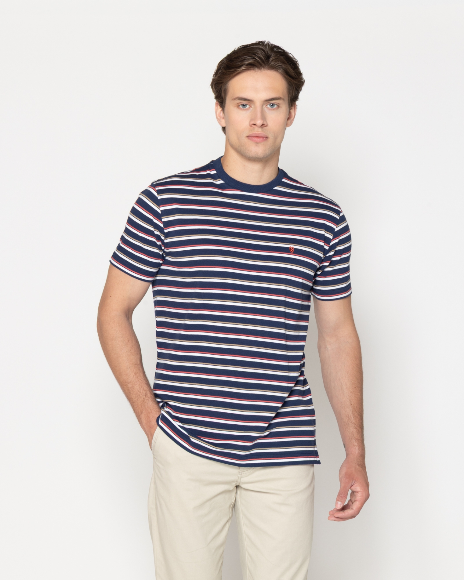 ΑΝΔΡΙΚΟ T-SHIRT PIQUE ΡΙΓΕ