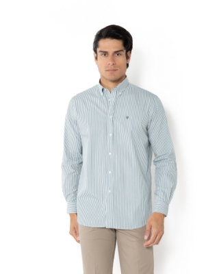 BIG & TALL ΠΟΥΚΑΜΙΣΟ ΡΙΓΕΣ ΠΟΠΛΙΝΑ thumb