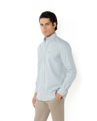 BIG & TALL ΠΟΥΚΑΜΙΣΟ ΡΙΓΕΣ ΠΟΠΛΙΝΑ thumb