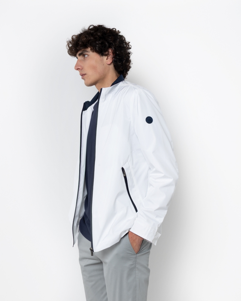 ΑΝΔΡΙΚΟ ΜΠΟΥΦΑΝ BOMBER	ΛΕΥΚΟ