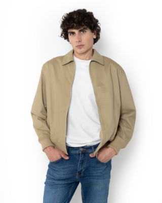 ΑΝΔΡΙΚΟ ΜΠΟΥΦΑΝ BOMBER ΜΠΕΖ thumb