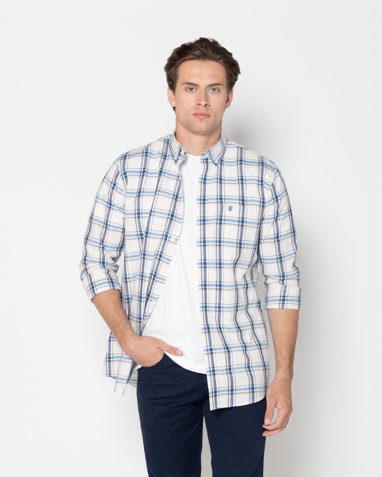 ΠΟΥΚΑΜΙΣΟ ΚΑΡΟ ΦΛΑΜΑ REGULAR FIT