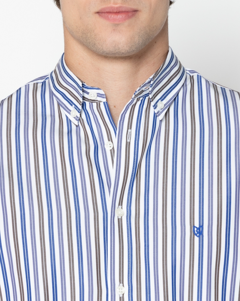 ΠΟΥΚΑΜΙΣΟ ΡΙΓΕ ΠΟΠΛΙΝΑ REGULAR FIT