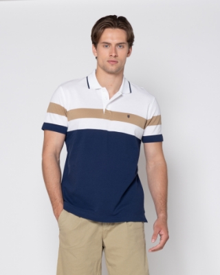 ΑΝΔΡΙΚΟ POLO PIQUE ΡΙΓΕΣ	 thumb